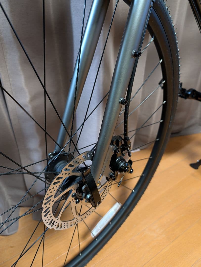 新車　FUJI FEATHER CX+ 54 700c スレート　カスタ　福岡