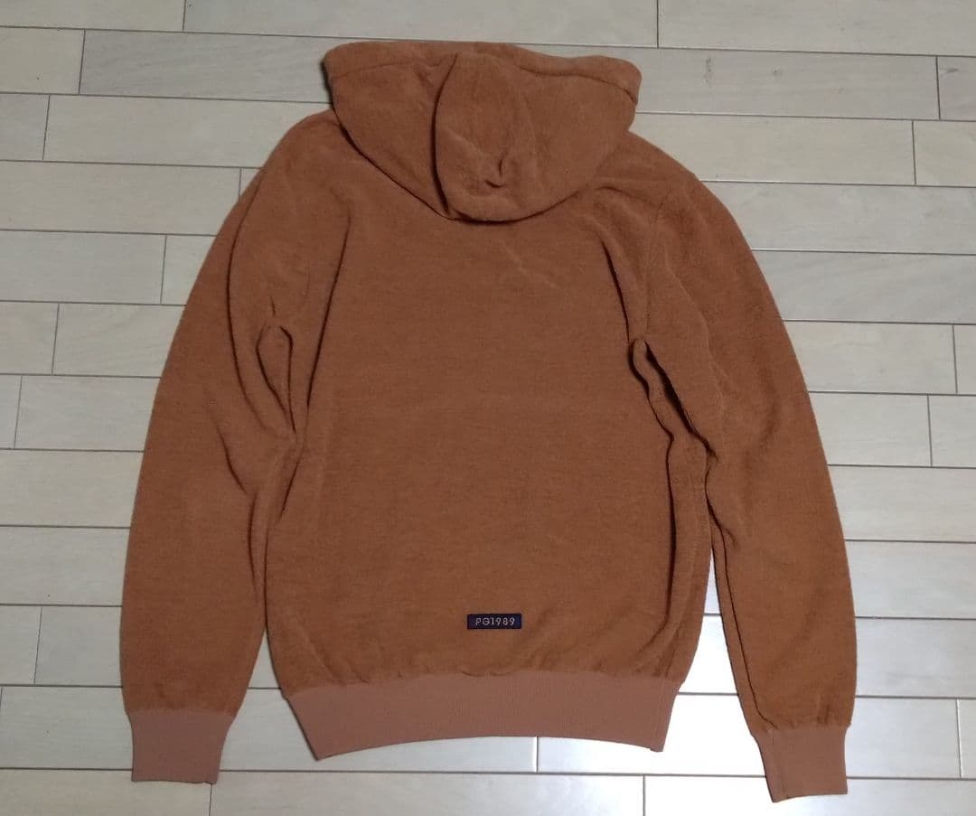 極美品■PEARLY GATES パーリーゲイツ パイル地 パーカー■5