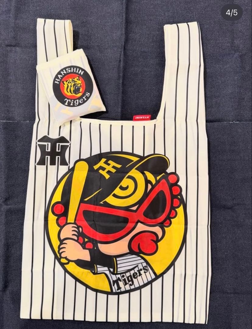 HYSTERIC MINI ハンシンタイガース　コラボ　エコバッグ　2点セット
