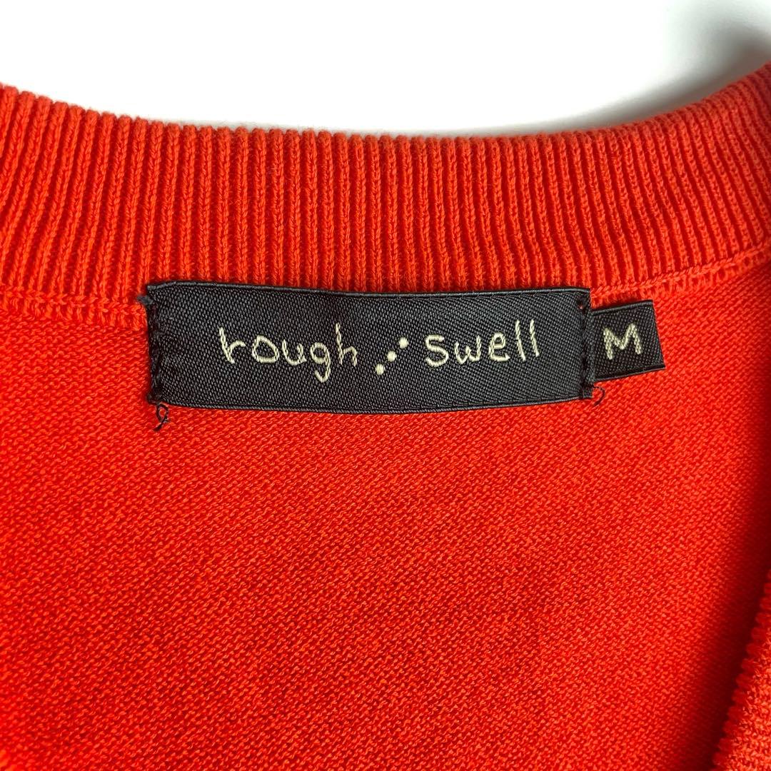 rough&swell コットンニット ベスト ゴルフウェア ラフアンドスウェル