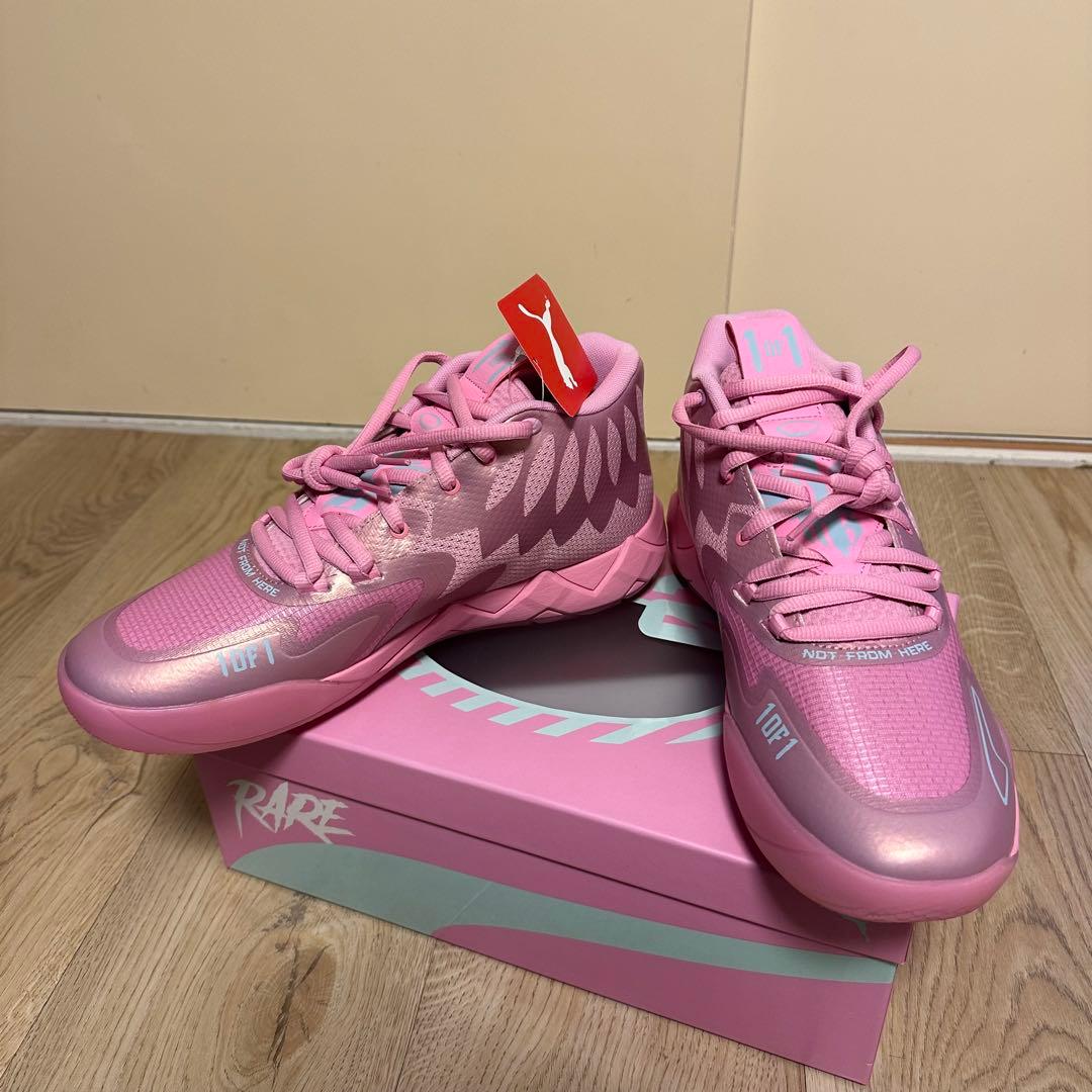 シューズ(男性用) Puma MB.01 Iridescent \"Lilac\" 29cm