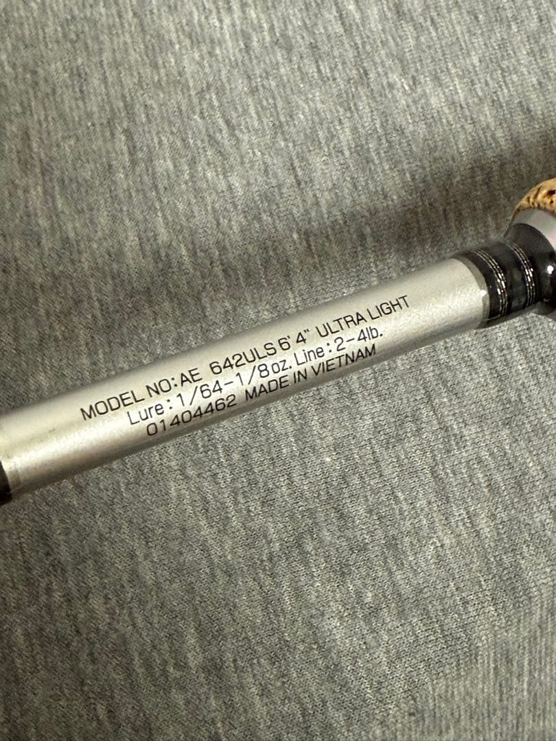 ダイワ エアエッジ 642uls バスロッド スピニングリール