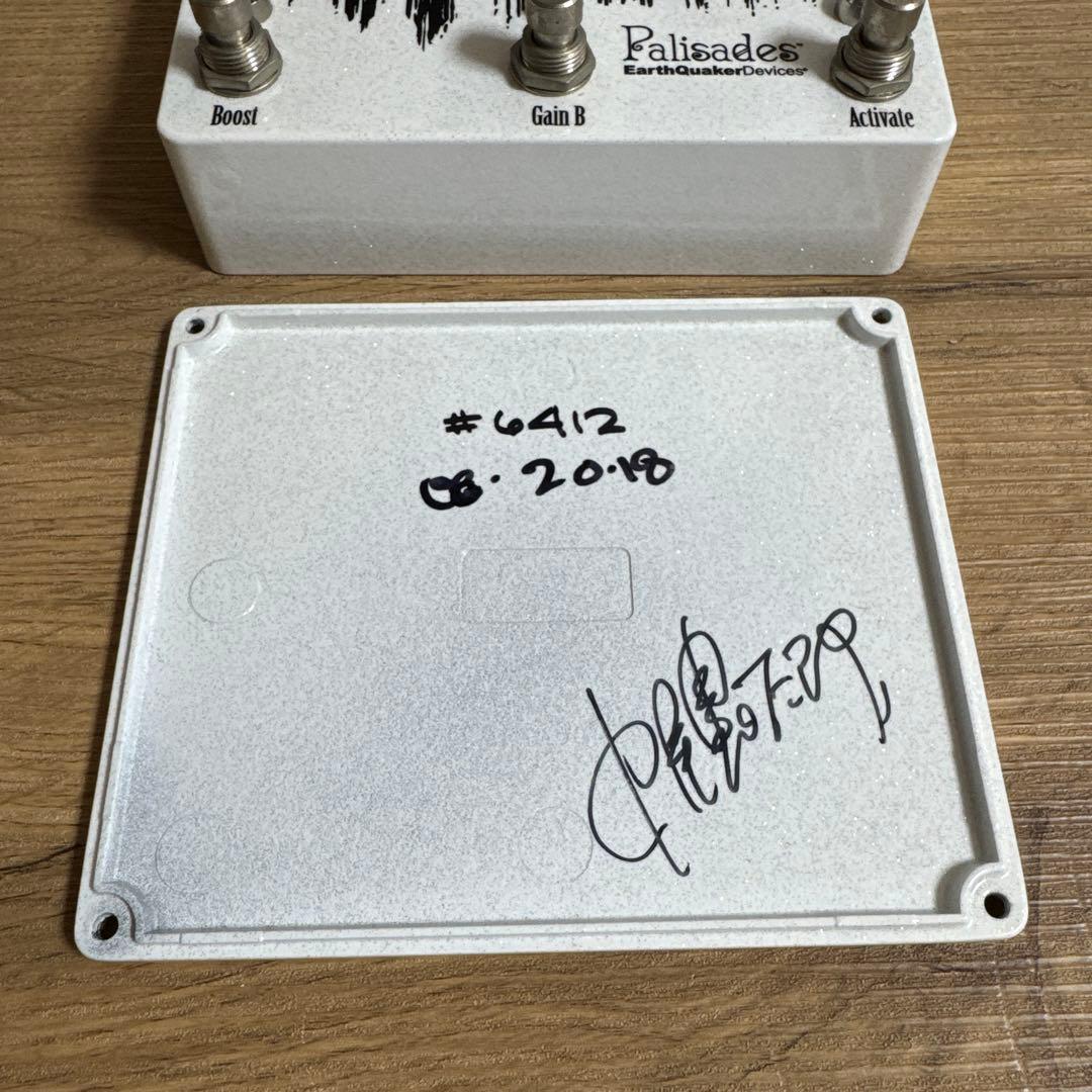 EarthQuaker Devices Palisades サイン入り