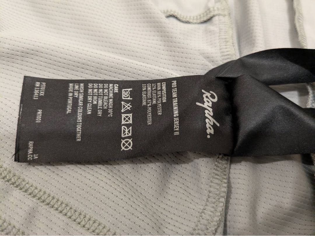 Rapha pro team training jersey II グレー XL