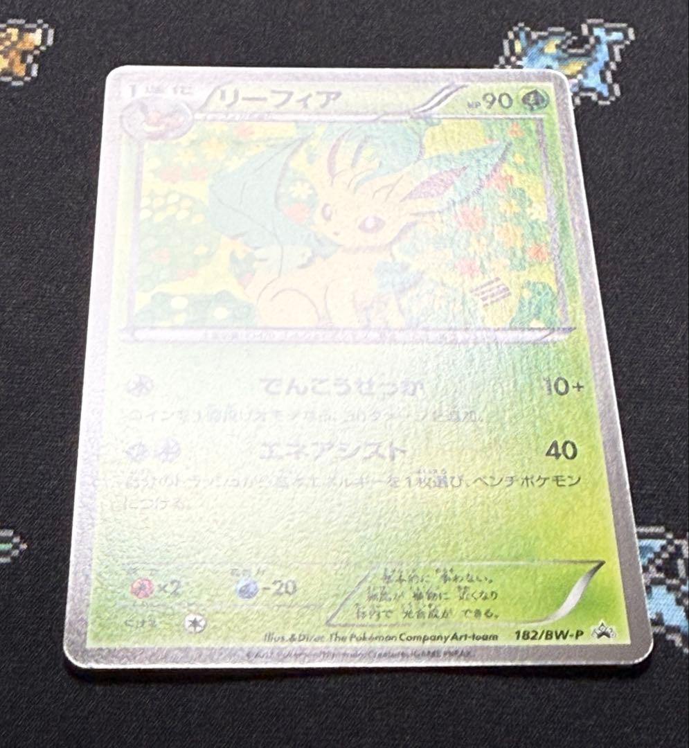 ★ポケモンカード リーフィア 182/BW-P プロモ コレクションファイル★