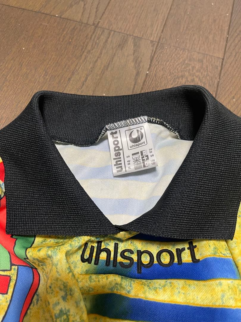 ★90s★uhlsport★ゴールキーパー ユニフォーム★長袖★サッカー★XL★