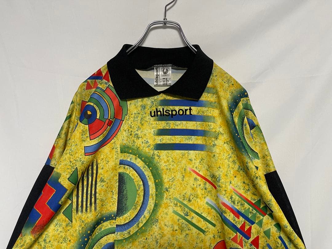 ★90s★uhlsport★ゴールキーパー ユニフォーム★長袖★サッカー★XL★