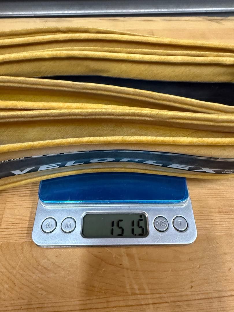 VELOFLEX RECORD 23C クリンチャー 約150g 2本 使用小
