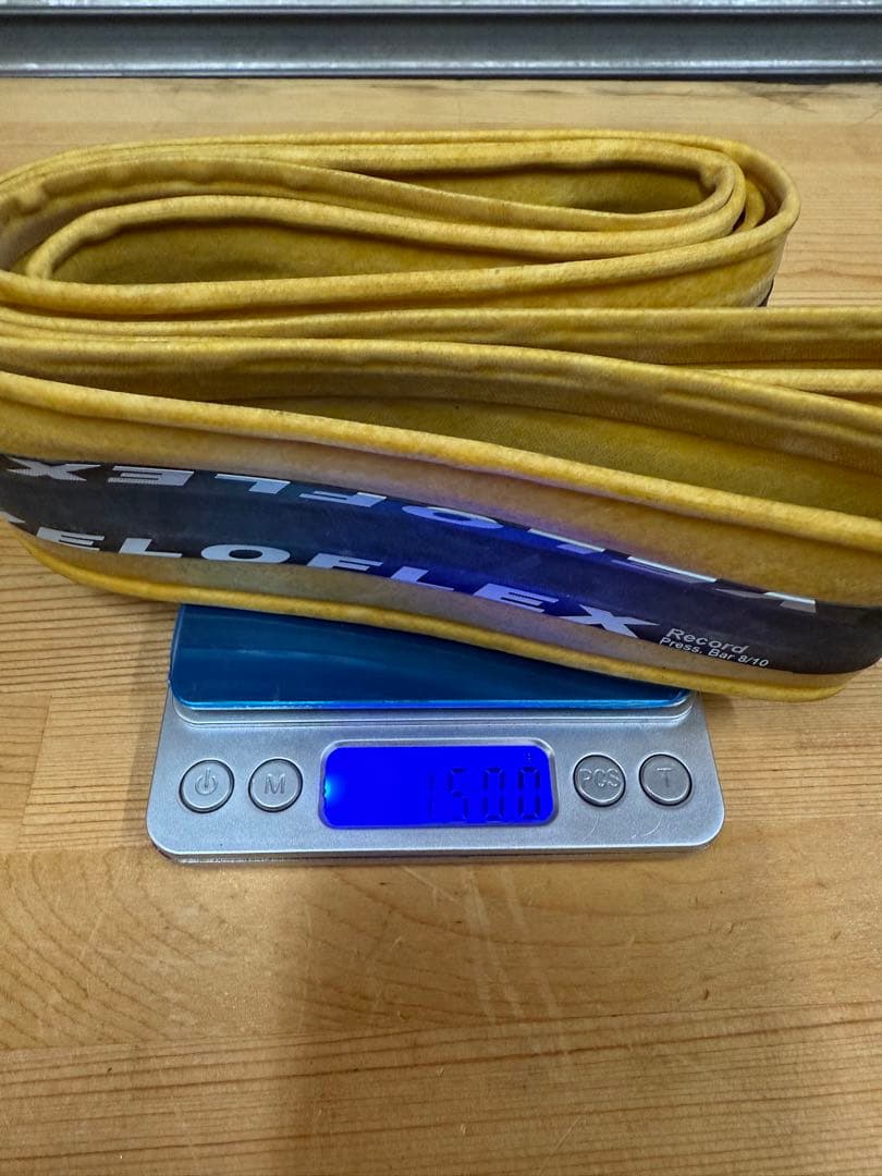 VELOFLEX RECORD 23C クリンチャー 約150g 2本 使用小