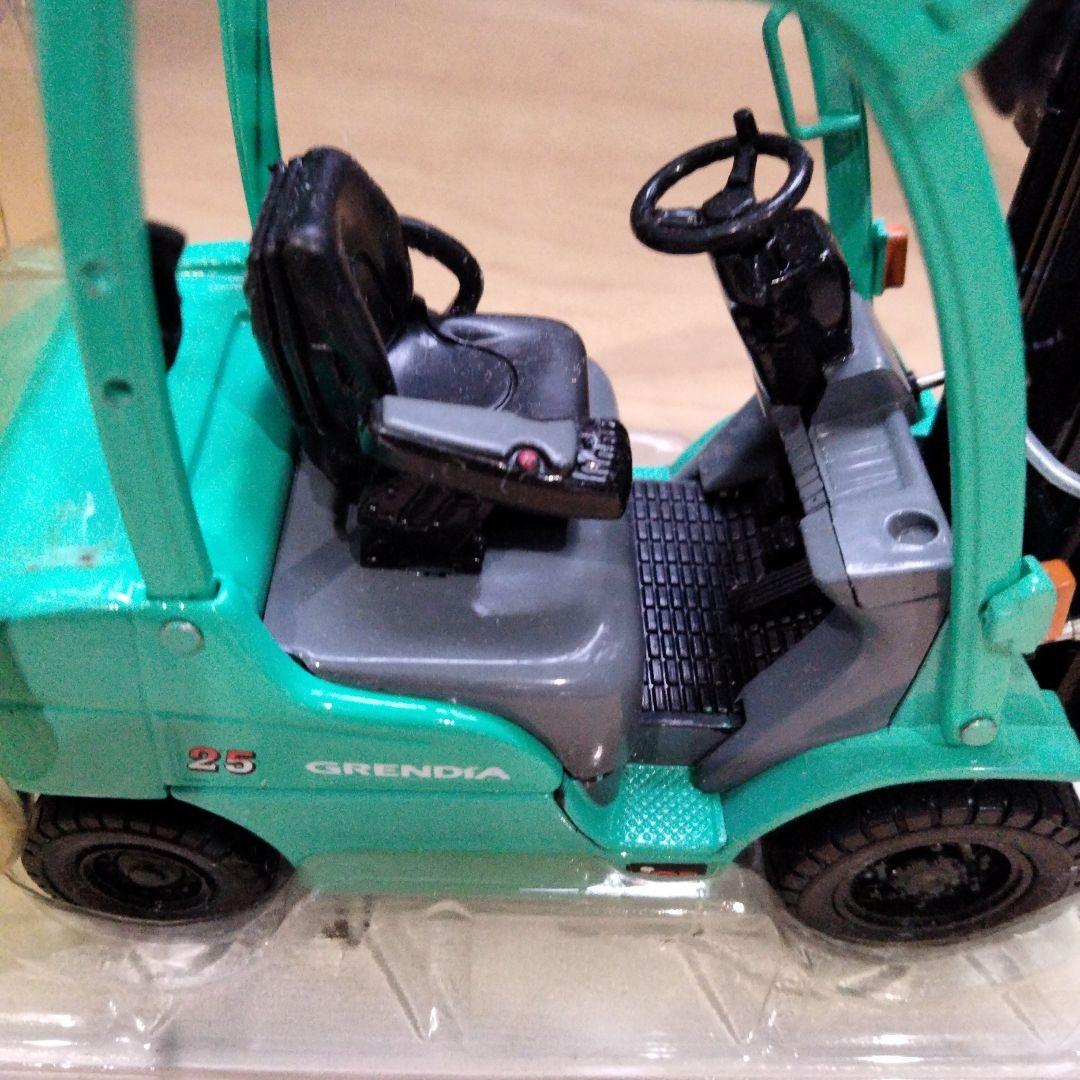 9 レア　三菱重工　フォークリフト　ミニカー　フィギュア　GRENDIA
