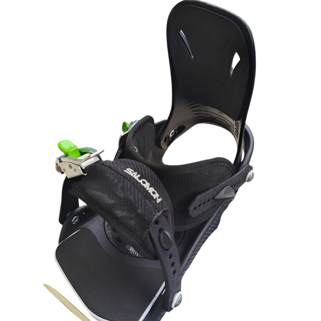 SALOMON 152cm スノーボード ビンディングS/M バッグ付き
