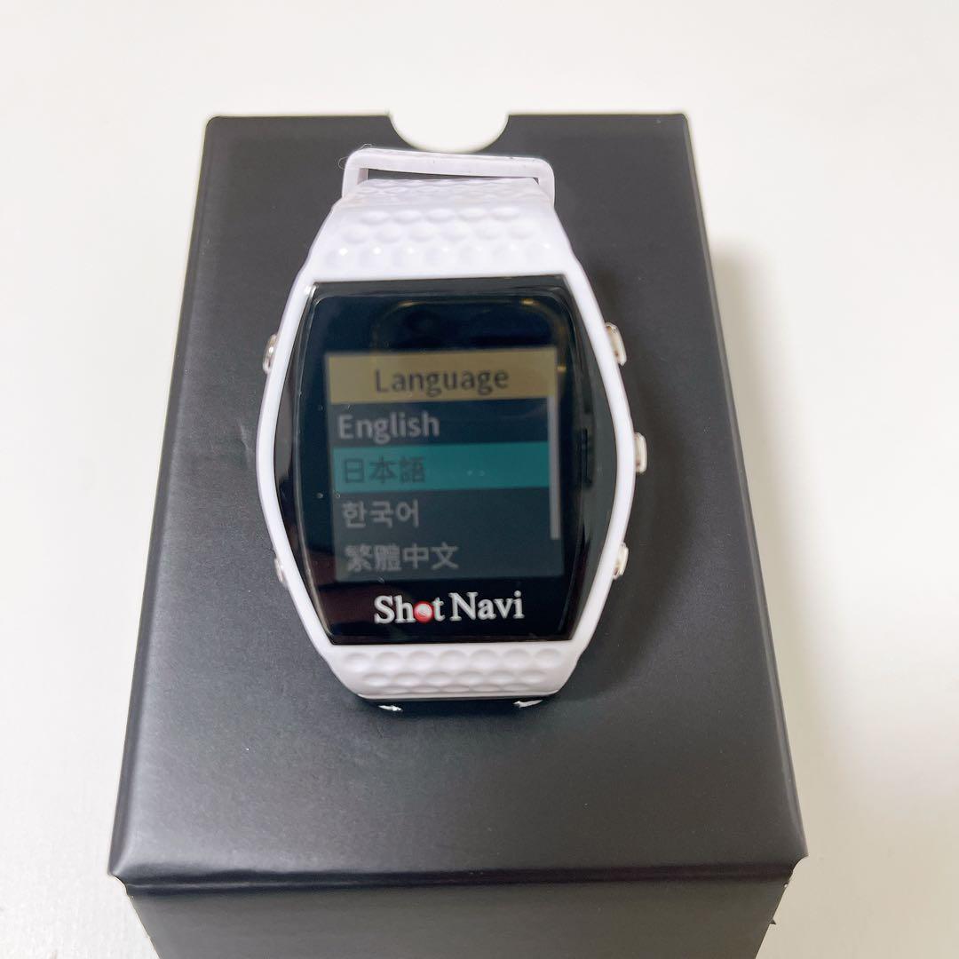 ★美品★Shot Navi INFINITY ゴルフ GPSウォッチ