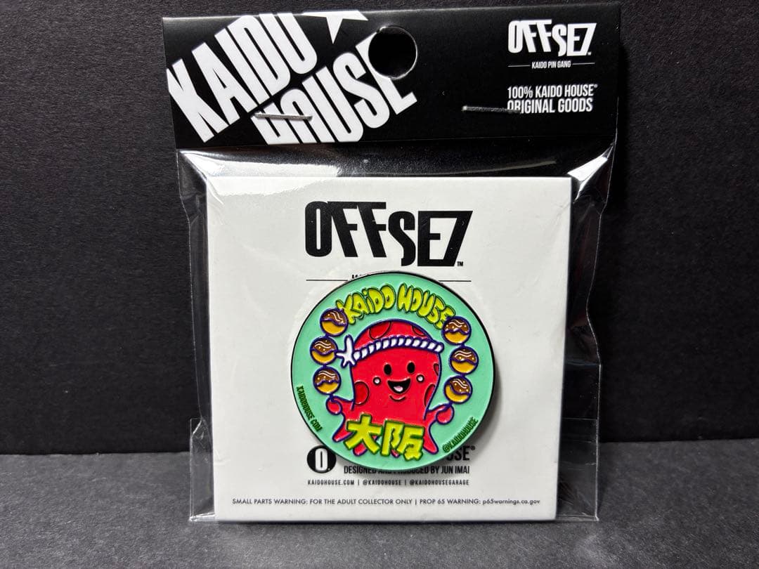 KAIDO HOUSE OSAKA octopus pins 街道ハウス