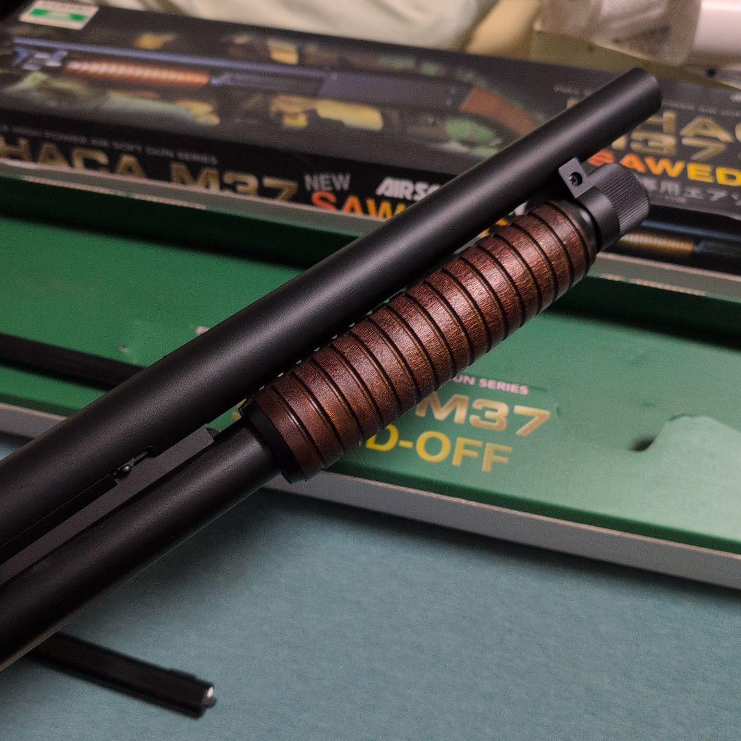 g*n様 イサカ M37 ソードオフ　ktw　エアコキ