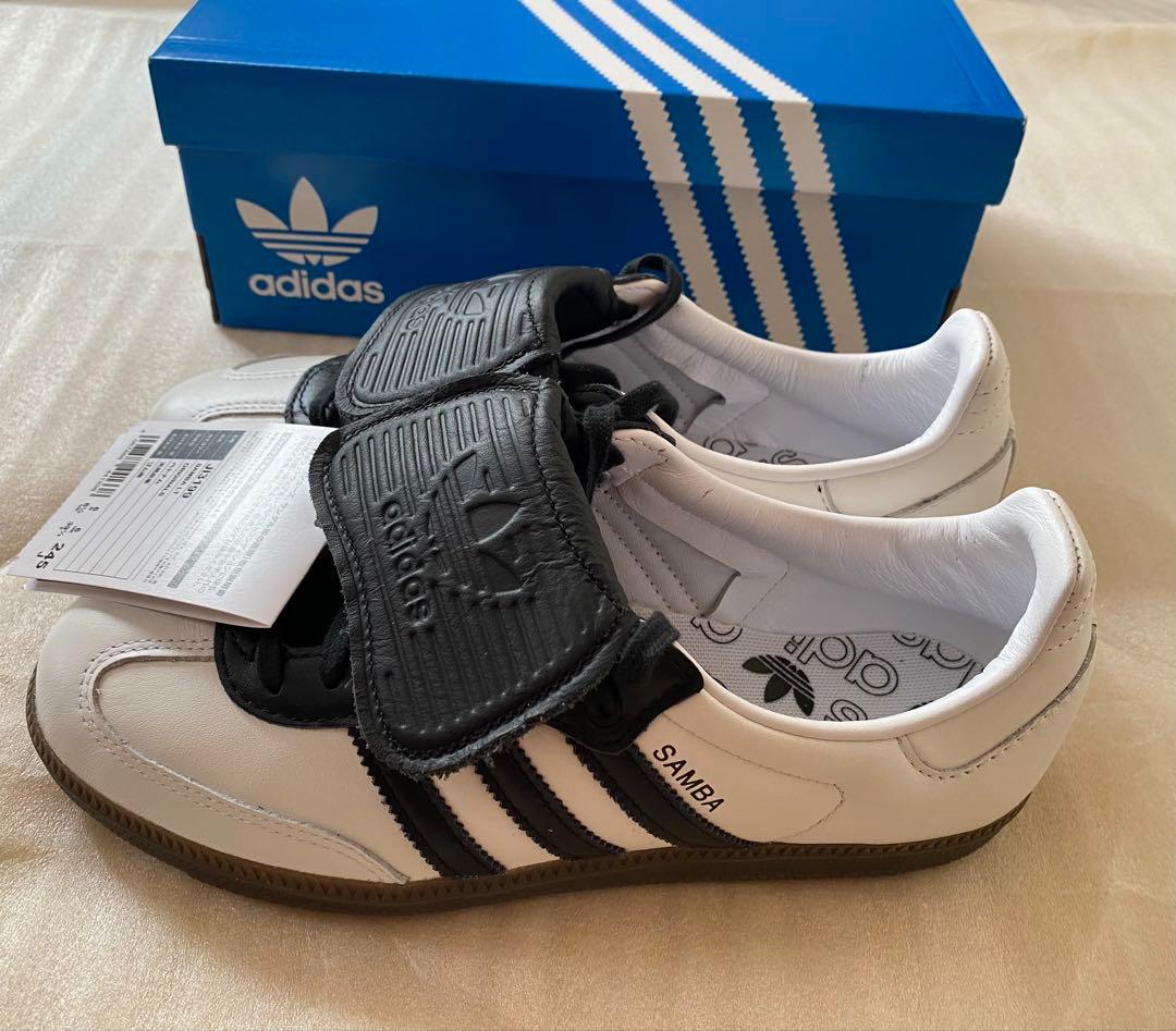 adidas Samba LT ホワイト/ブラック 24.5