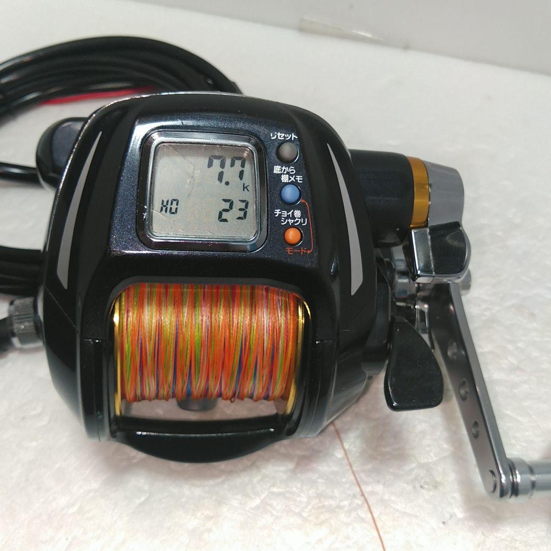 ダイワ電動リール　MAG-MAX500　使用距離7.7k使用時間23H