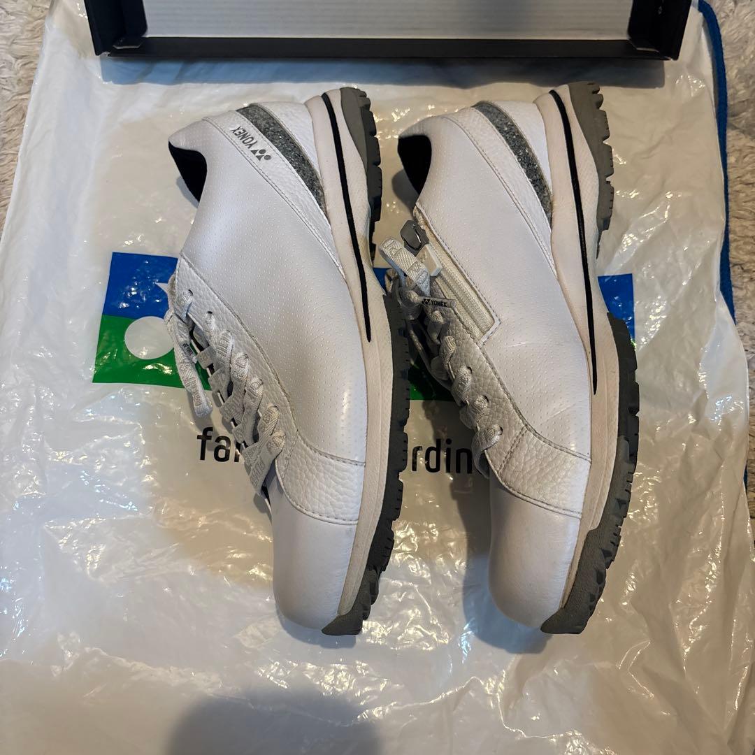 YONEX スパイクレス⭐︎パワークッションゴルフシューズ24㎝キラキラ付