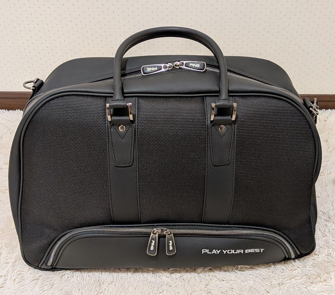【美品】PING ゴルフ ボストンバッグ＆カートバッグ 2点