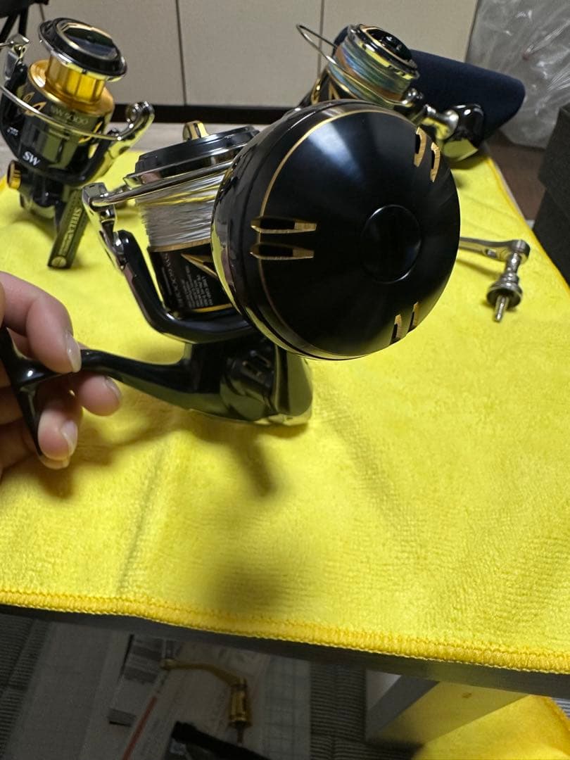 FMシマノ20ステラSW6000HG美品