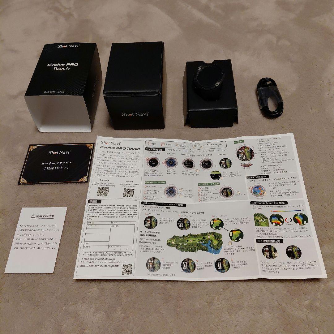 ショットナビ Evolve PRO Touch ブラック