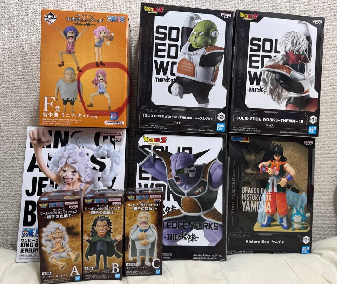 一番くじ　ドラゴンボール ワンピース　フィギュアまとめ売り
