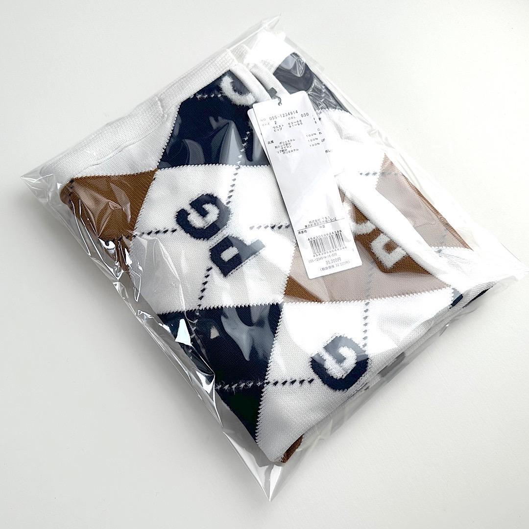 ㉟正規品 パーリーゲイツ 定価35,200円 ニットスカート 2