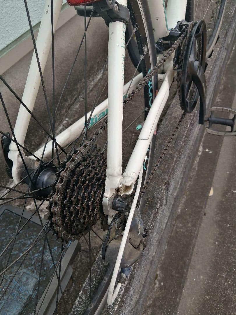 Bianchi C Sportクロスバイク700C走る曲がる止まる問題なしSM位