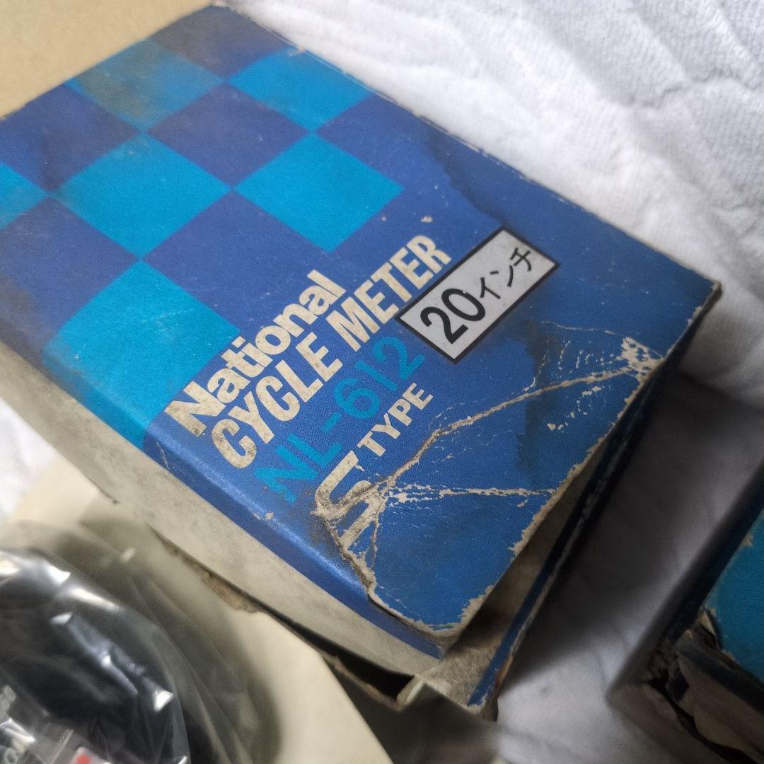 新品未使用　昭和レトロ　ナショナルサイクルメーター