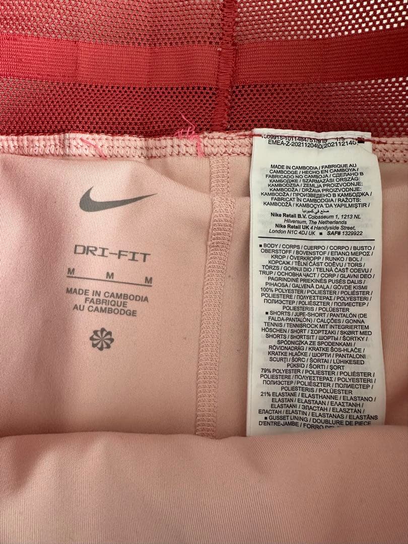 ナイキNIKEスコート　テニス　ピックルボールDRI-FITスカート　MサイズL