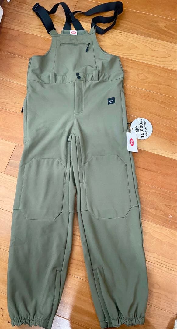 新品！スライド LL メンズ スノーボード ウェア ビブパンツ