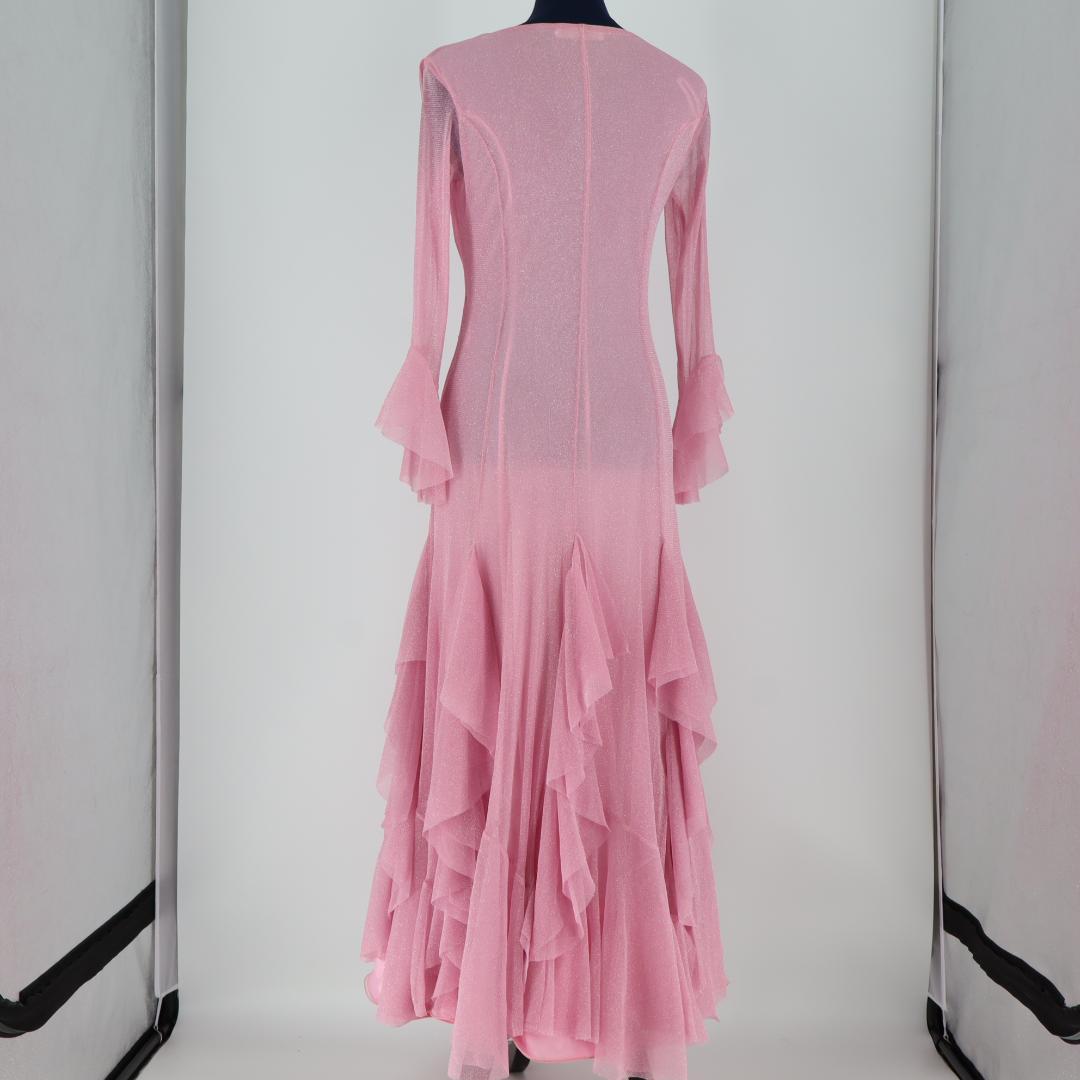 【美品 社交ダンス衣装】prima boutique プリマブティック ドレス