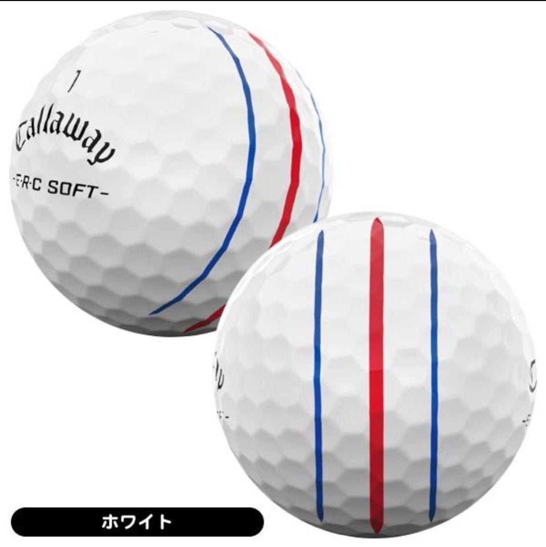 Callaway ERC SOFT 25 TRPLTRK 12球　ホワイト