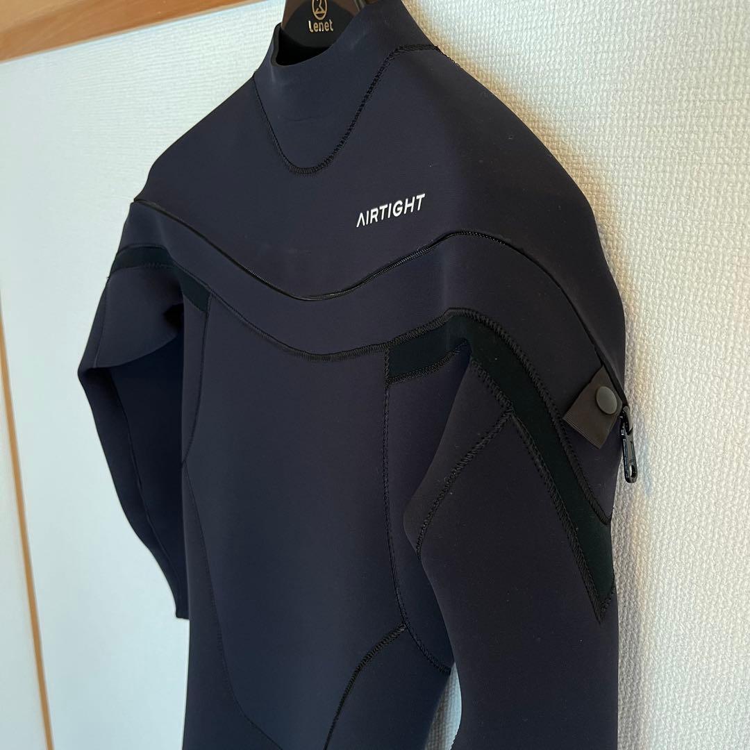 【新品・半額以下】AIRTIGHT メンズ ウェットスーツ M ブラック