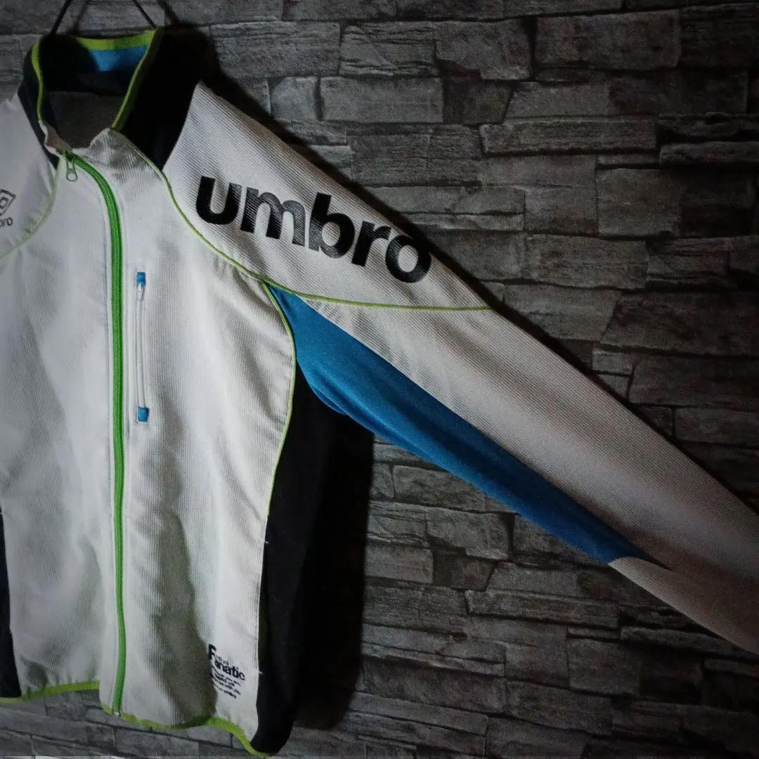 UMBROナイロンジャケット ダイヤモンドロゴ ワッフル生地 肩ロゴ XL
