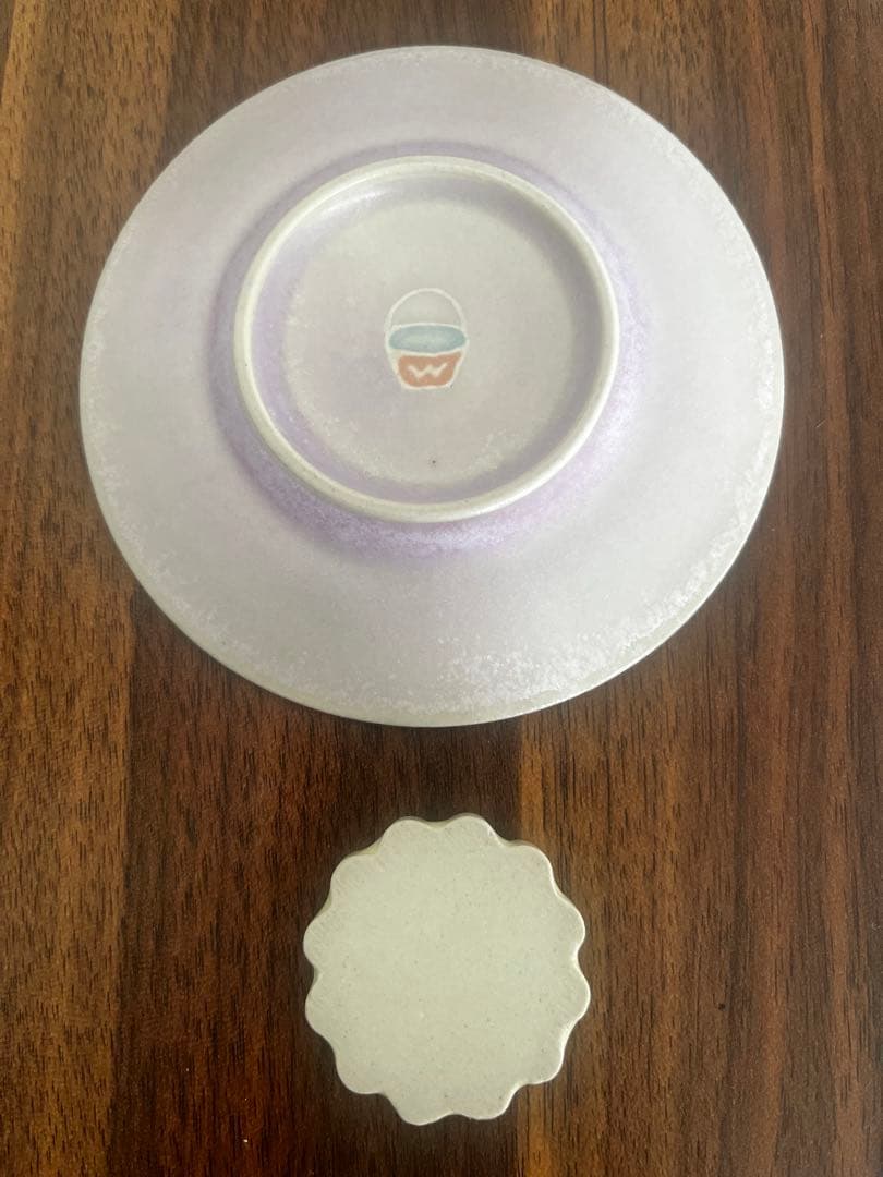 新品未使用中村かりん 馬とニンジンのいっちん陶器皿と箸置きセット