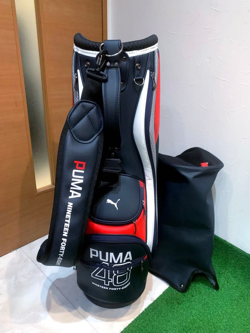 希少　完売　美品　プーマ　PUMA キャディバッグ　シーズンベーシック