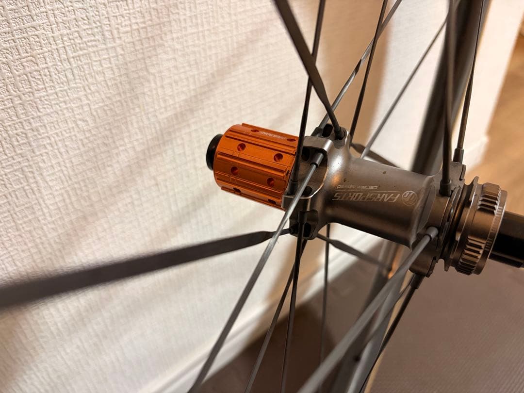 FARSPORTS evo s5セラミックスピード　カーボンホイール　美品
