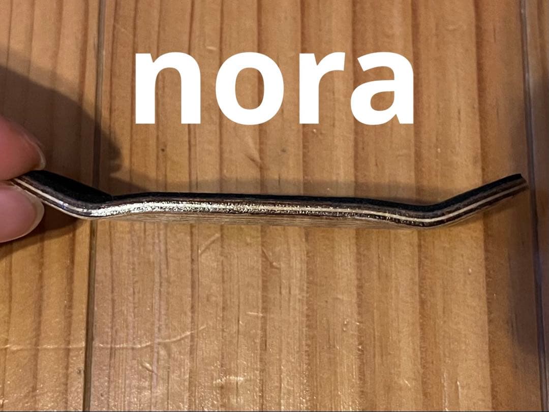 指スケデッキセット　「noraレアデッキ未使用に近い、ゴリグリップMAX貼付済」
