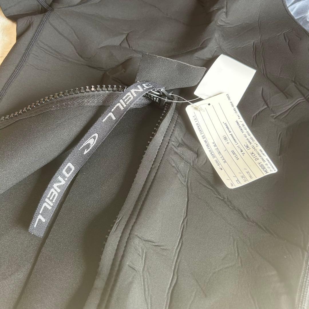 新品　タグ付　未使用　O'Neill オニール　タッパー　半袖ウェット　ブラック