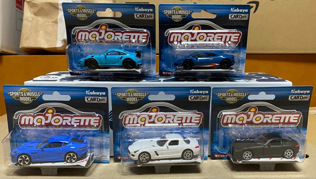 新品未開封　マジョレット　ミニカー　スポーツ＆マッスル　20台セット