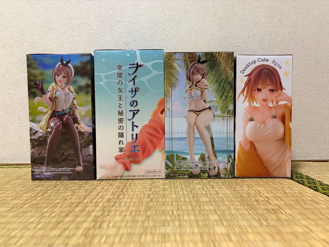 ライザのアトリエ ぬーどるストッパー フィギュア ライザ 4個