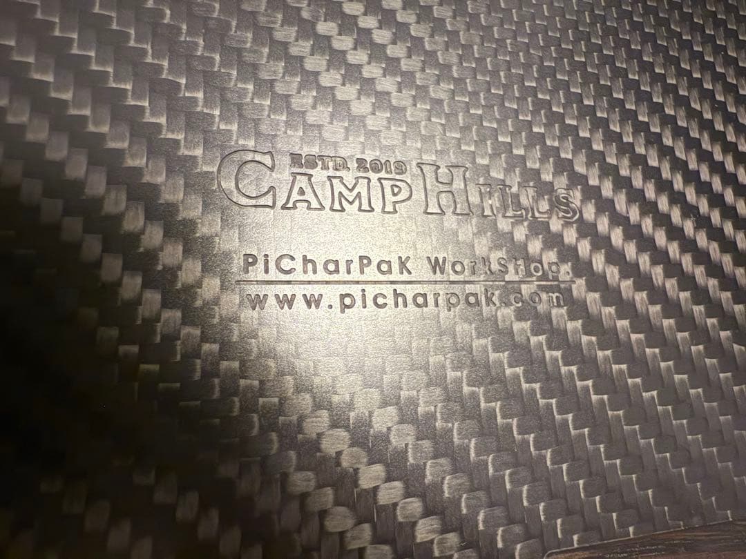 PICharPaK WorkSHoP. × CAMP HILLSカーボンプレート