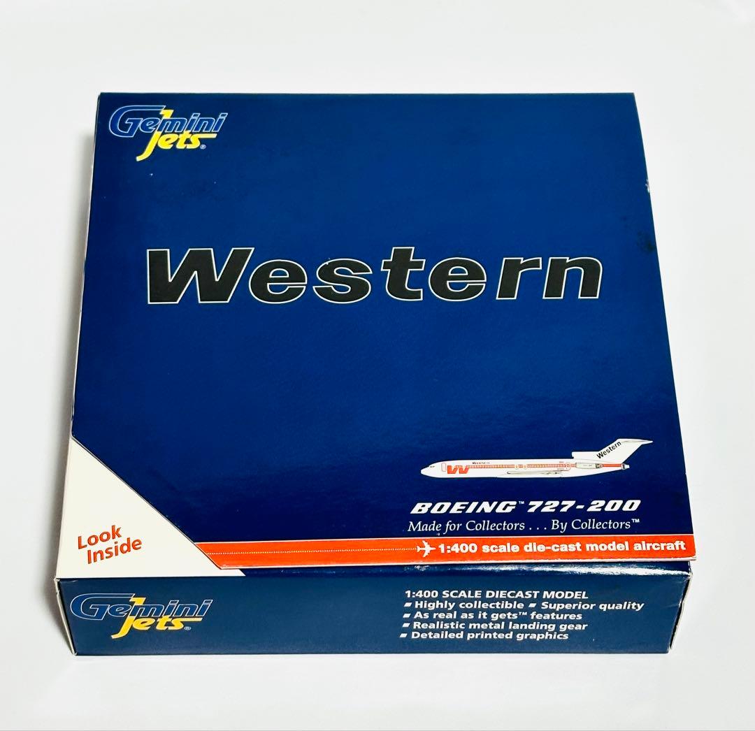 Gemini 1/400 B727-200 Western航空