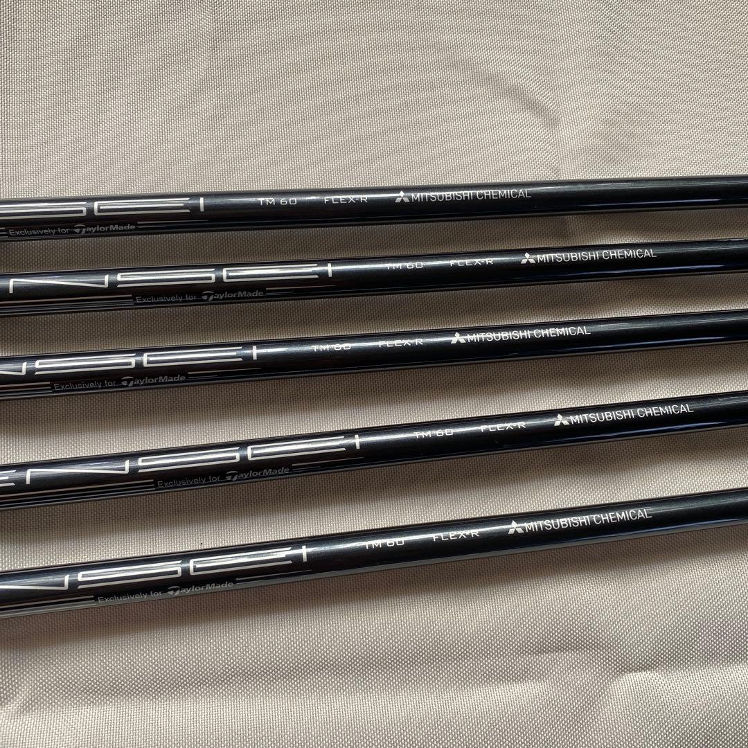 テイラーメイドアイアンセット シャフトR 5本セット➕一本おまけ
