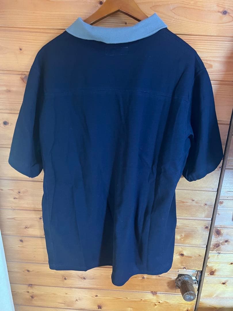 clubhaus クラブハウス　checkyourhead ポロシャツ　XL