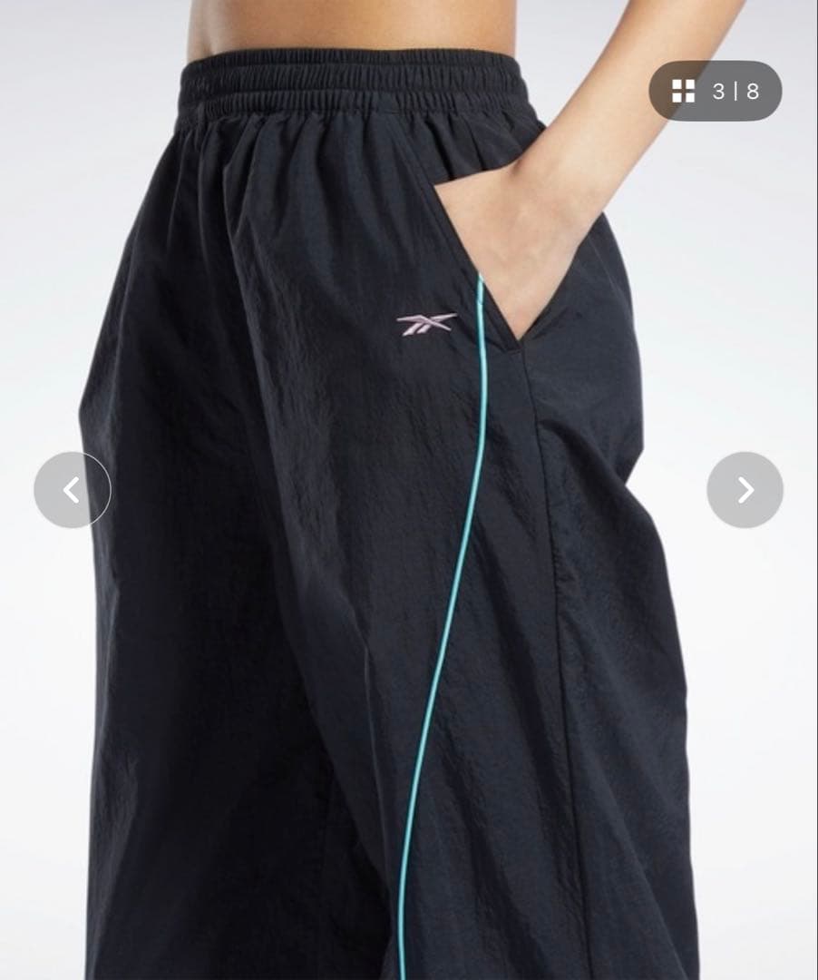 Reebok ウィンドブレーカーセット ブラック