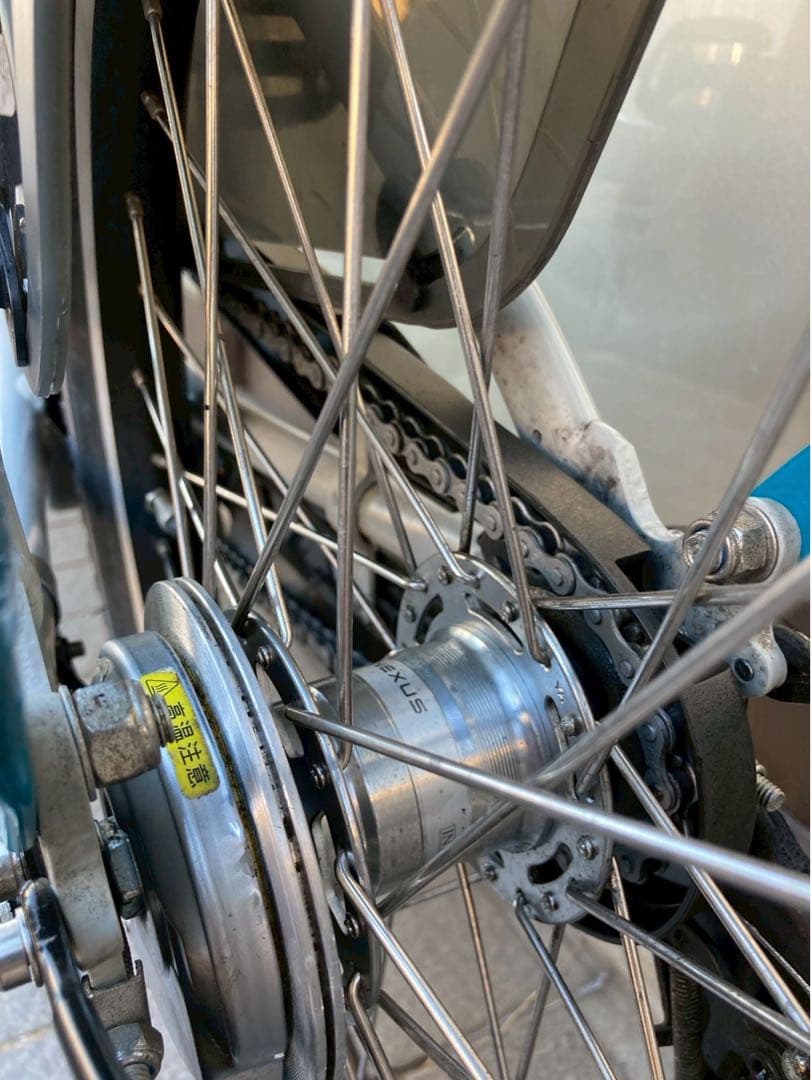 中古電動自転車 ヤマハpaskissミニsp20インチ極上バッテリー横浜3730