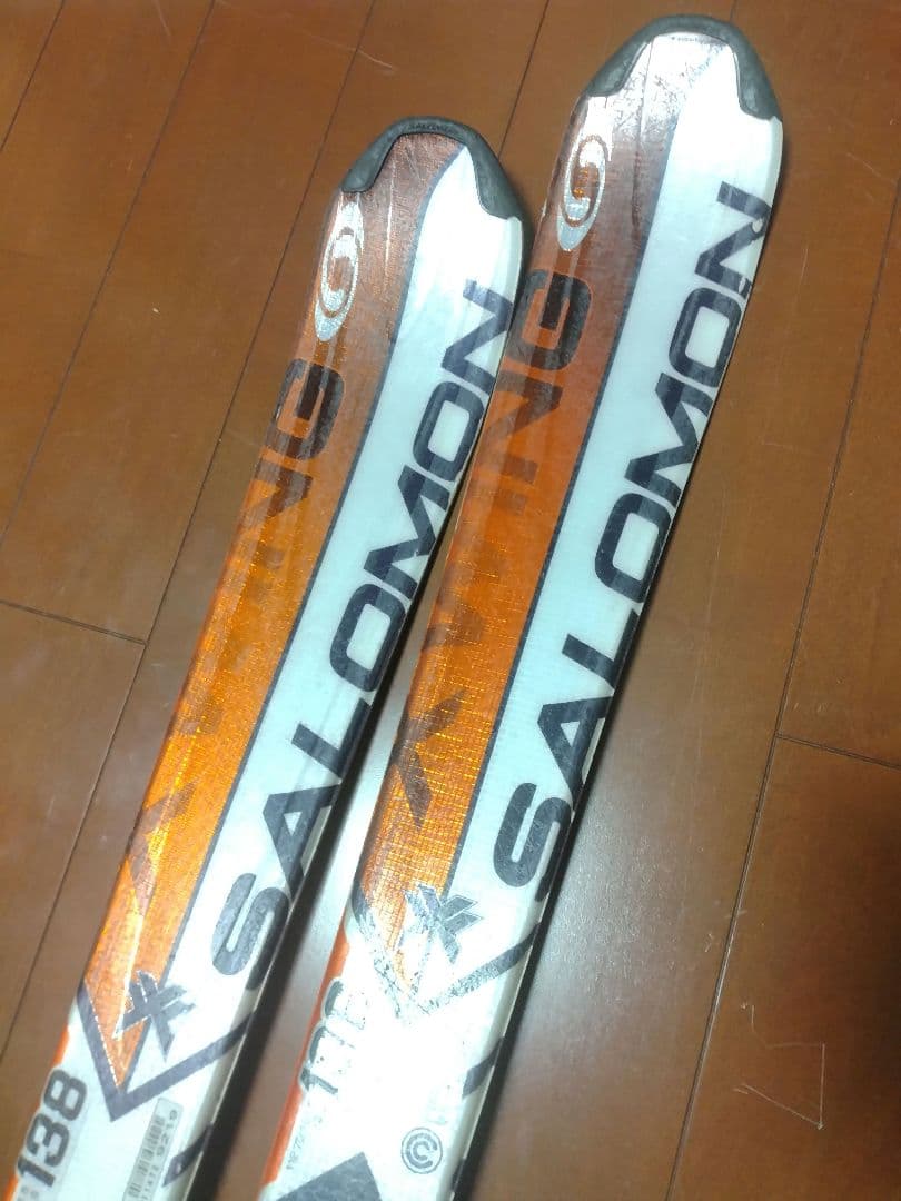 【SALOMON☆】138cm　スキー板セット♪　送料無料！