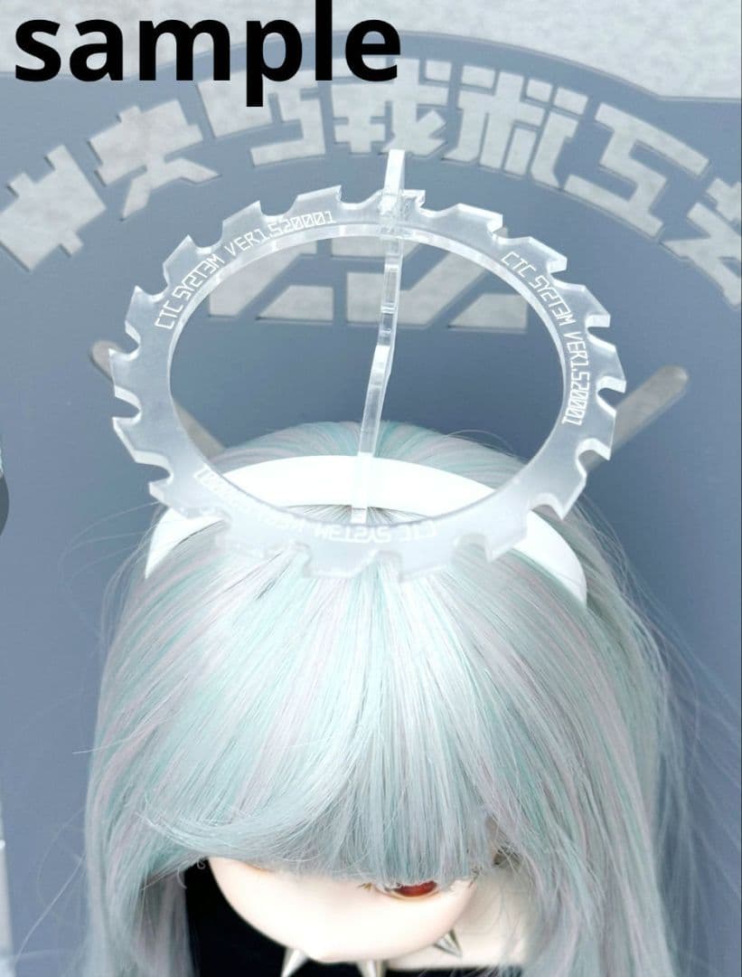 未開封　中央町戦術工芸　1/3 60cm級ドール用　カチューシャ　クロス　セット