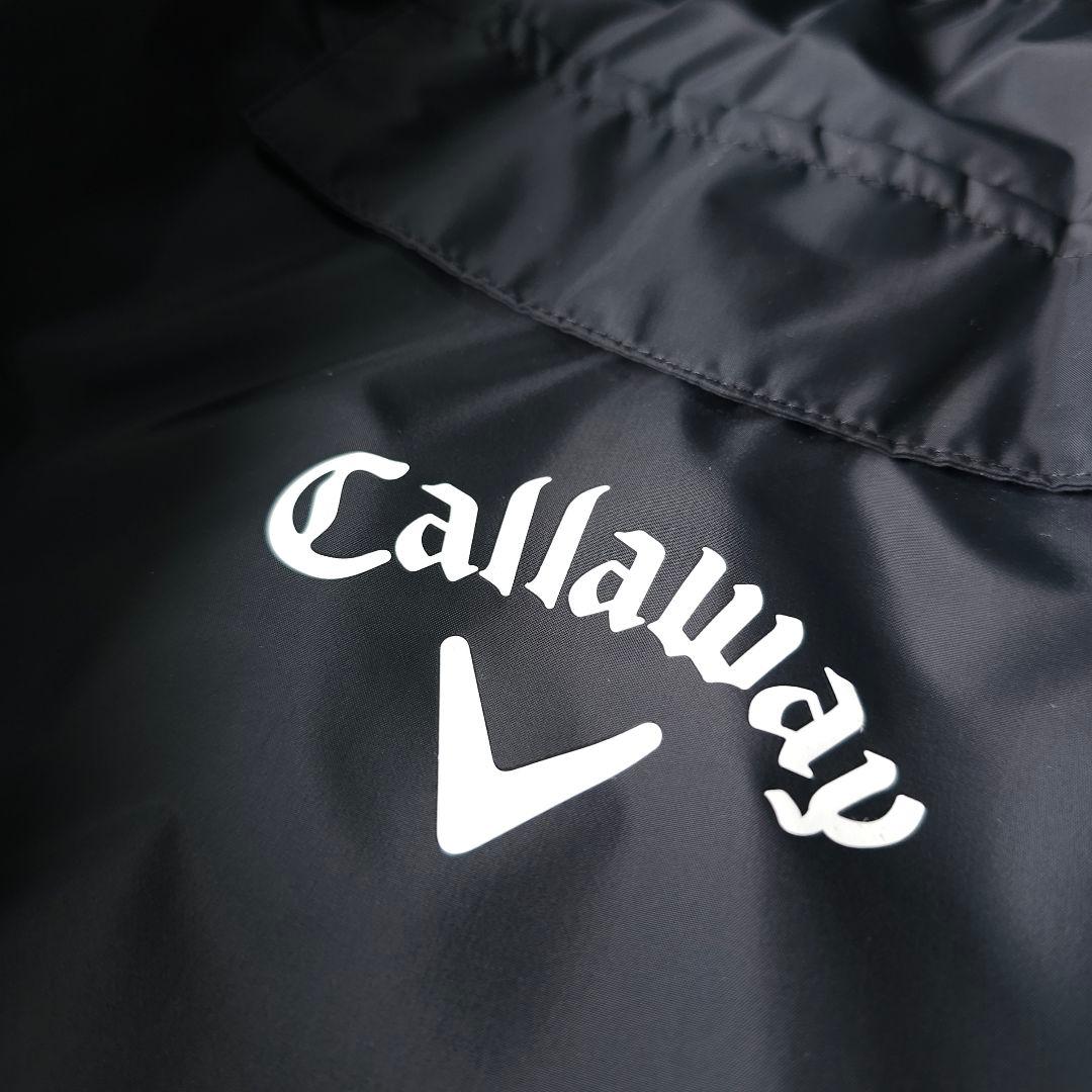 極美品 3L Callaway Golf レインウェア上下セット 白黒 メンズ